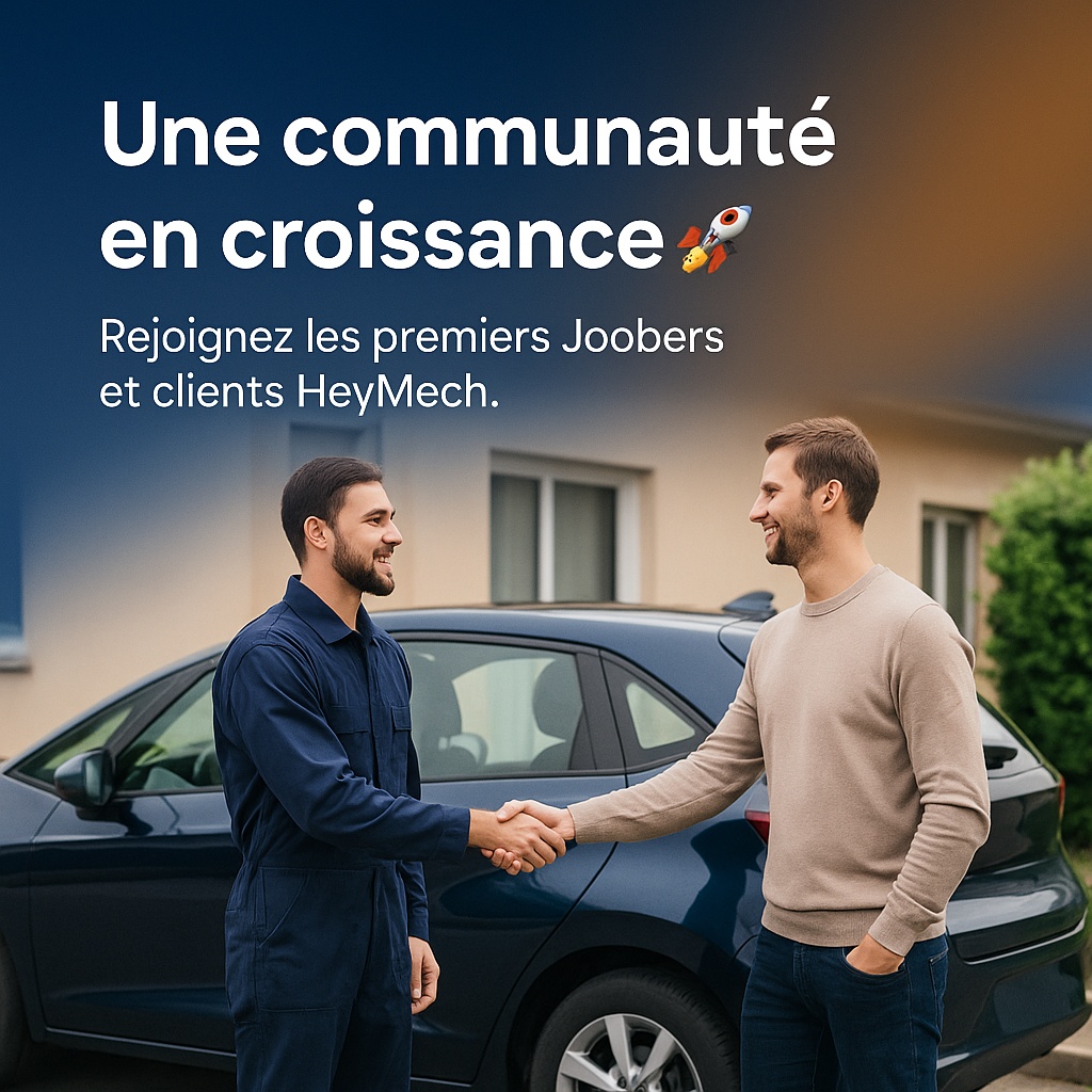 Rejoindre HeyMech comme Prestataire